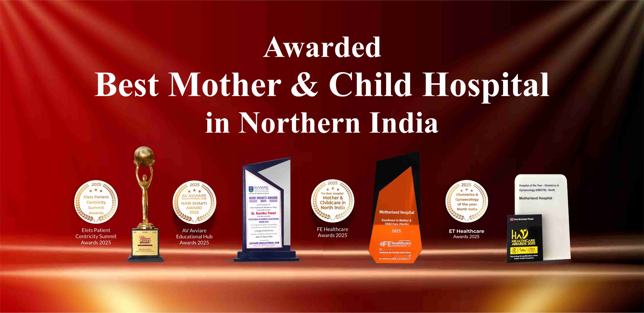 Awareded mother and childcare hospital in noida